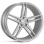 Llanta Veeman V-FS33 Silver Machined 9.5x19" 5x120 ET33 CB72.56