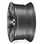 Llanta Veeman V-FS40 Gloss Graphite 8.5x19" 5x108 ET45 CB63.4 - Imagen 2