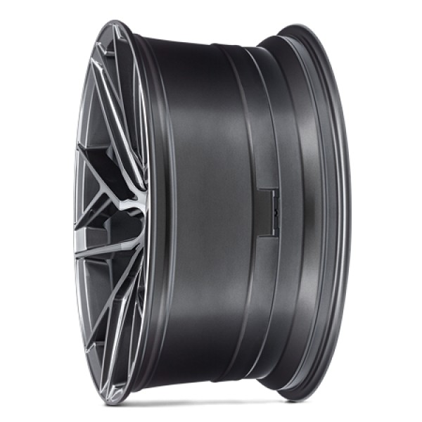 Llanta Veeman V-FS44 Graphite Smoke Machined 9.0x18" 5x112 ET42 CB66.56 - Image 2