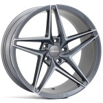Llanta Veeman V-FS46 Graphite Smoke Machined 10.0x20" 5x112 ET42 CB66.56