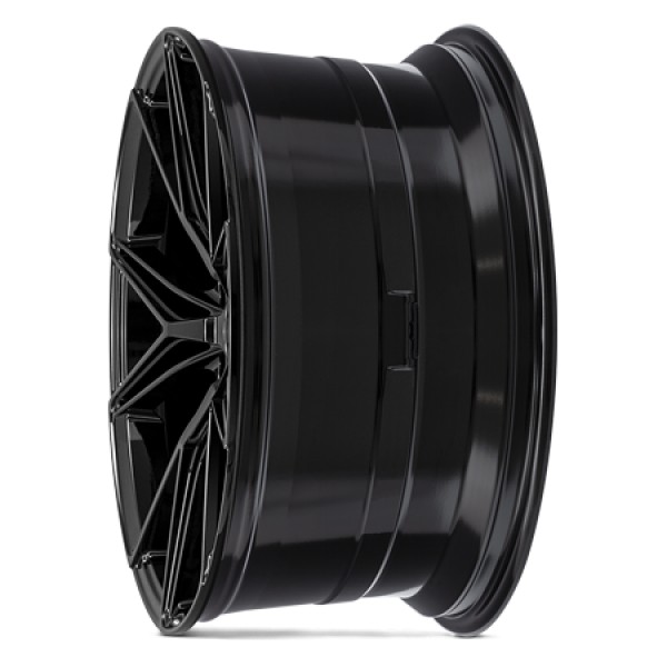 Llanta Veeman V-FS49 Gloss Black 10.0x20" 5x112 ET42 CB66.56 - Image 2