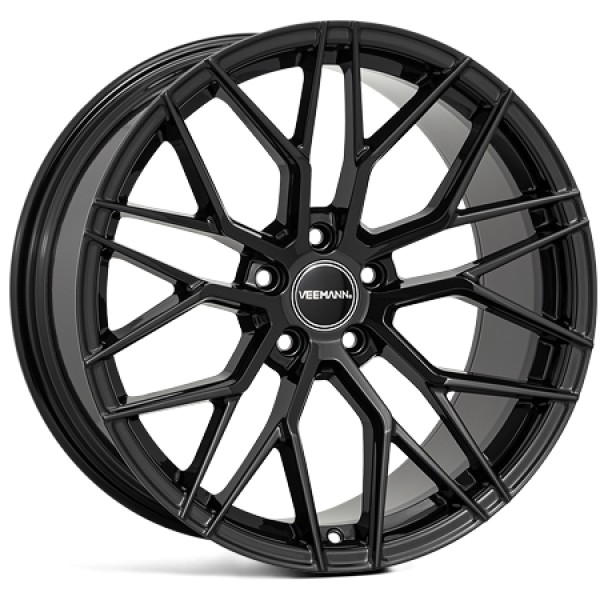 Llanta Veeman VC520 Gloss Black 12.0x22" 5x120 ET35 CB74.1