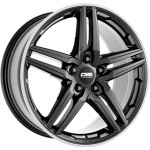 Llanta CMS C29 Gloss Black / Polished lip 8.0x18" 5x114.3 ET45 CB67.1
