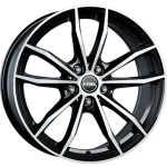Llanta Rial X12 Gloss Black / Polished 8.0x19" 5x112 ET47 CB66.6
