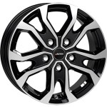Llanta Autec KISO Gloss Black / Polished 7.5x18" 5x120 ET45 CB65.1