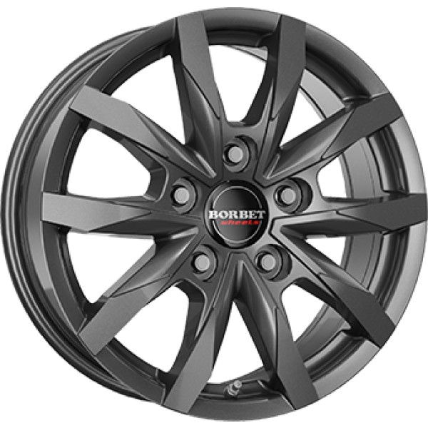 Llanta Borbet CW5 Anthracite Dark 6.5x16" 5x120 ET60 CB65.1