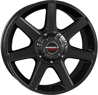 3045 Llanta Borbet CWE Dull Black 7.0×16" 5×139.7 ET30 CB95.4 - Imagen 1