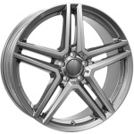 Llanta Rial M10 Gloss Gray 7.5x18" 5x112 ET49 CB66.6