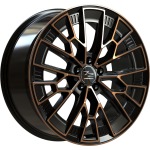 Llanta Fondmetal 1972 Glossy Black Bronze Machined 11.0x21" 5x112 ET39 CB66.5