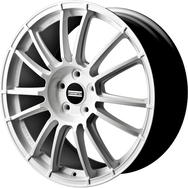 Llanta Fondmetal 9RR Glossy White 7.0x17" 4x100 ET35 CB75