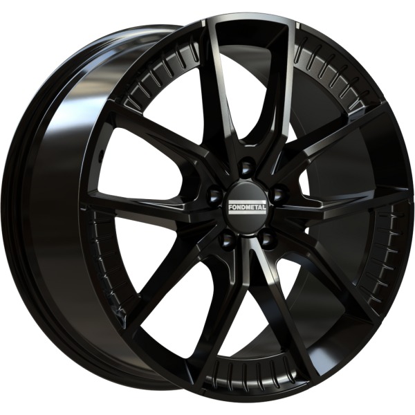 Llanta Fondmetal ELATHA Glossy Black 8.5x21" 5x112 ET40 CB66.5