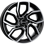 Llanta Mak APOLLO Black Mirror 6.5x16" 5x110 ET35 CB65.1