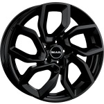 Llanta Mak APOLLO Gloss Black 6.5x16" 4x108 ET37 CB65.1