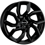 Llanta Mak APOLLO Gloss Black 6.5x16" 4x108 ET37 CB65.1