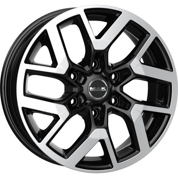 Llanta Mak GRAVEL Black Mirror 7.5x19" 6x139.7 ET33 CB100.1