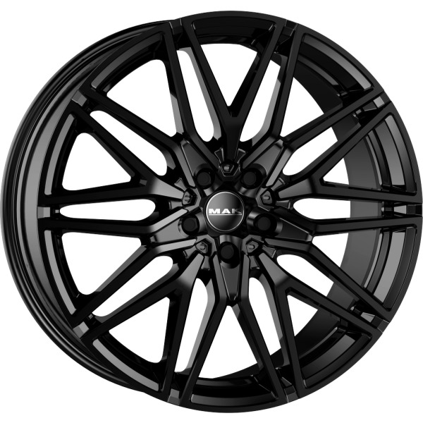 Llanta MAK STURM Gloss Black 11.0x22" 5x112 ET43 CB66.6