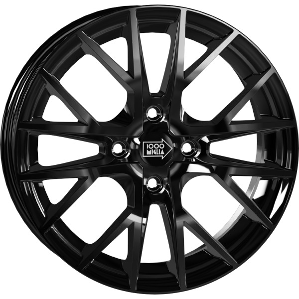 Llanta MILLE MIGLIA MM1009/4 Gloss Black 6.5x16" 4x108 ET40 CB63.4