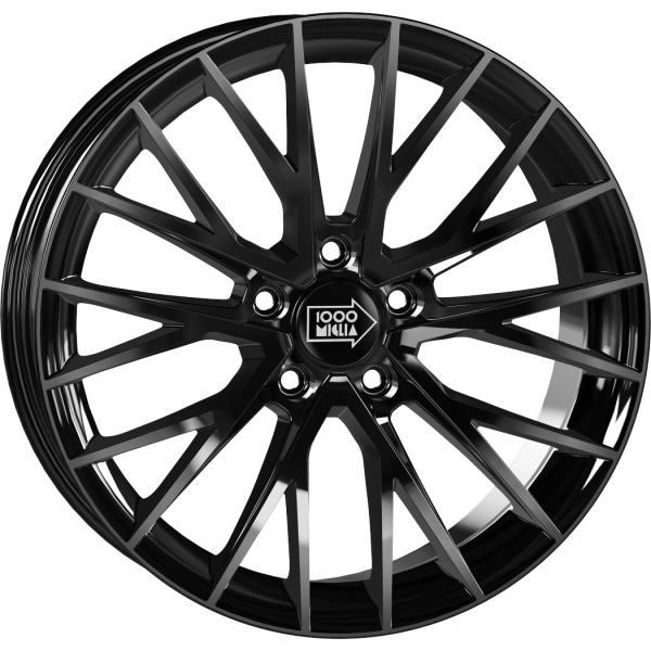 Llanta MILLE MIGLIA MM1009 Gloss Black 7.0x17" 5x112 ET45 CB57.1