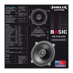 Altavoces Coaxiales Helix CB C130.2-S3