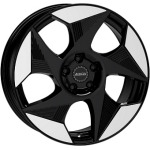 Llanta Alutec SOLAR Gloss Black / Polished 8.0x19" 5x112 ET36 CB66.6