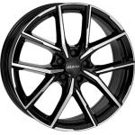 Llanta Alutec AVELENO Gloss Black / Polished 8.0x18" 5x112 ET40 CB70.1