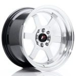 Llanta Japan Racing JR12 16x9 ET10 4x100/114 Hyper Silver
