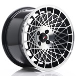 Llanta Japan Racing JR14 16x9 ET10 4x100 Gloss Black Machined Face