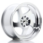 Llanta Japan Racing JR15 16x8 ET25 4x100/108 Machined Silver