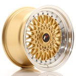 Llanta Japan Racing JR9 16x9 ET20 4x100/108 Gold w/Machined Lip
