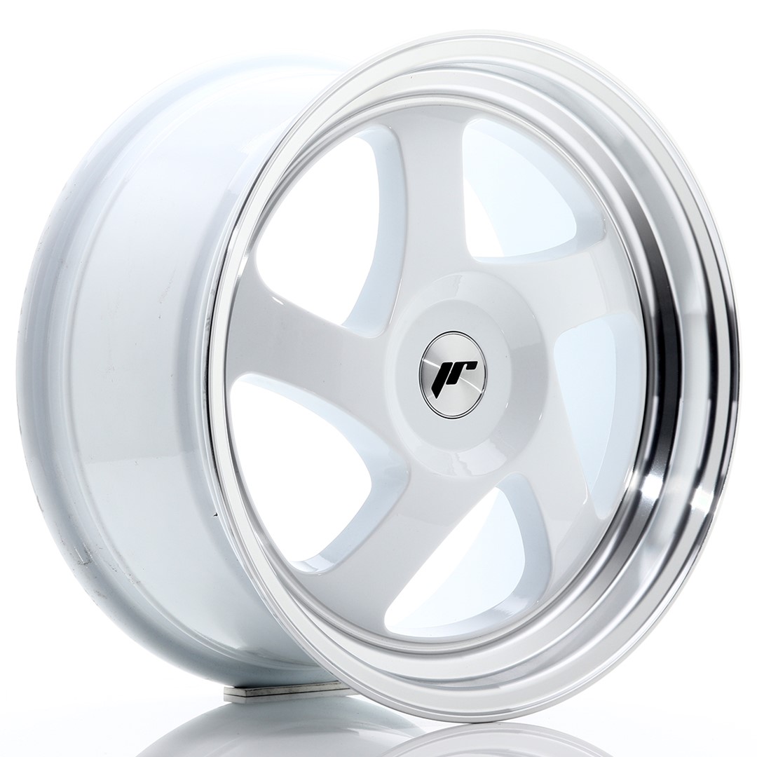 33399_0_22816 Llanta Japan Racing JR15 17x8 ET35 Blank White - Imagen 1