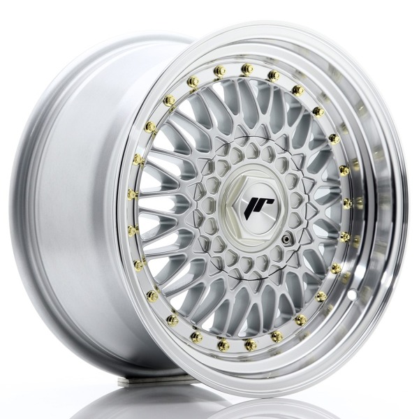 Llanta Japan Racing JR9 16x8 ET25 BLANK Silver w/Machined Lip