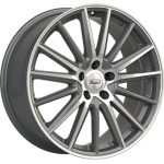 Llanta CMS C23 Anthracite / Polish 7.5x17" 5x114.3 ET48 CB67.1