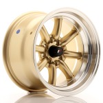 Llanta Japan Racing JR19 15x9 ET-13 4x100/114 Gold