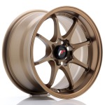 Llanta Japan Racing JR5 15x8 ET28 4x100 Dark Anodized Bronze