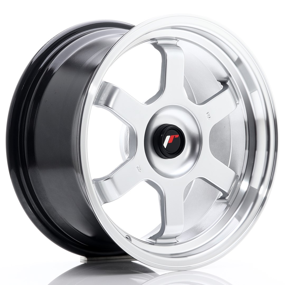 34942_0_22800 Llanta Japan Racing JR12 16x8 ET20-22 Blank Hyper Silver - Imagen 1