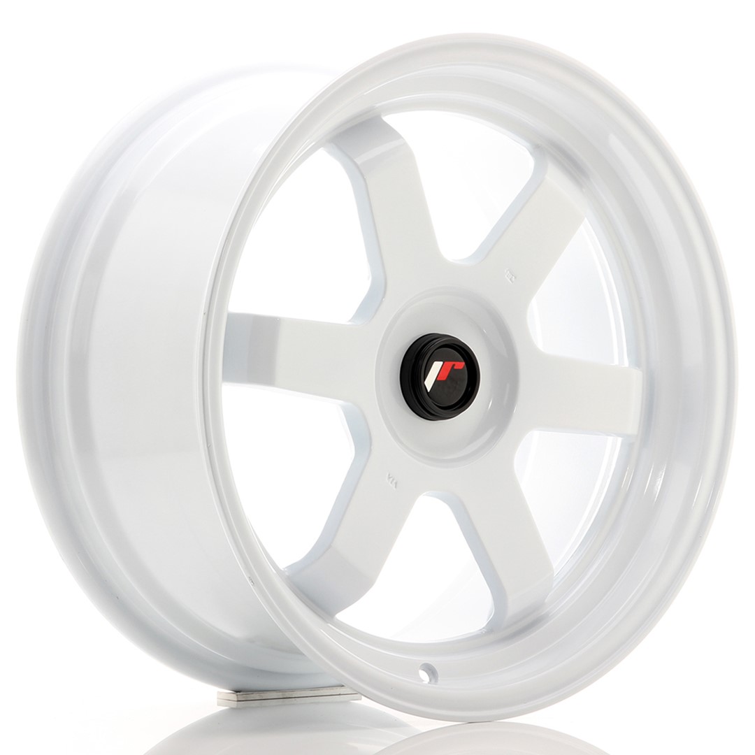 34946_0_23753 Llanta Japan Racing JR12 17x8 ET35 Blank White - Imagen 1