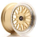 Llanta Japan Racing JR10 19x8,5 ET20-35 Blank Gold w/Machined Lip