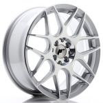 Llanta Japan Racing JR18 17x7 ET40 5x100/114 Silver Machined