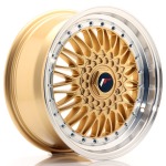 Llanta Japan Racing JR9 17x7,5 ET20 4x100/108 Gold w/Machined Lip