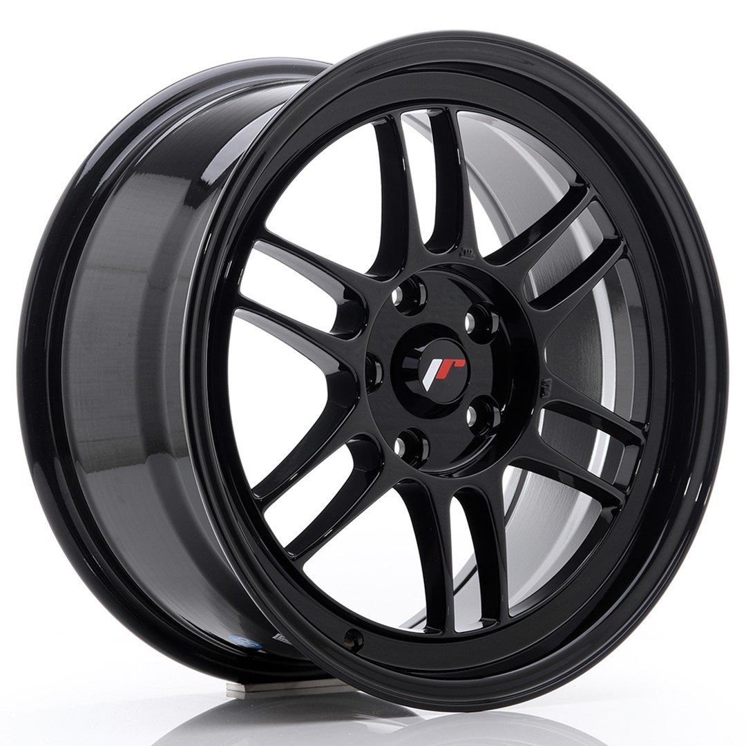35896_0_23651 Llanta Japan Racing JR7 17x8 ET35 5x114,3 Black - Imagen 1