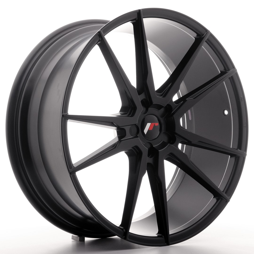 36133_0_27524 Llanta Japan Racing JR21 22x9,5 ET30-48 5H BLANK Matt Black - Imagen 1