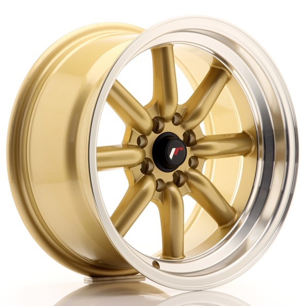 Llanta Japan Racing JR19 16x8 ET0 4x100/114 Gold