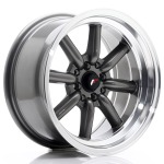 Llanta Japan Racing JR19 16x8 ET0 4x100/114 Gun Metal