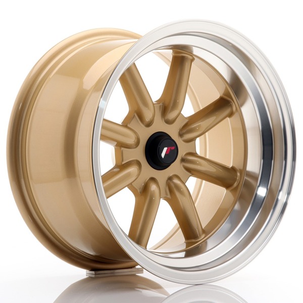 Llanta Japan Racing JR19 16x9 ET-25-(-15) BLANK Gold