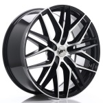 Llanta Japan Racing JR28 22x9 ET30-45 5H BLANK Gloss Black Machined Face