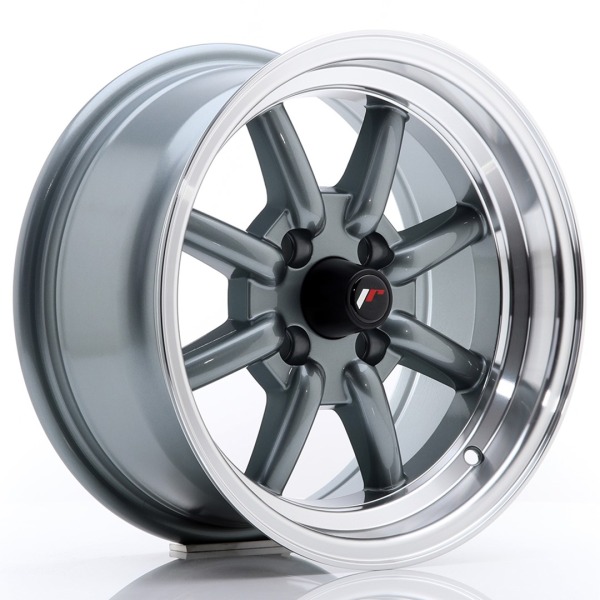 Llanta Japan Racing JR19 14x7 ET0 4x100 Gun Metal