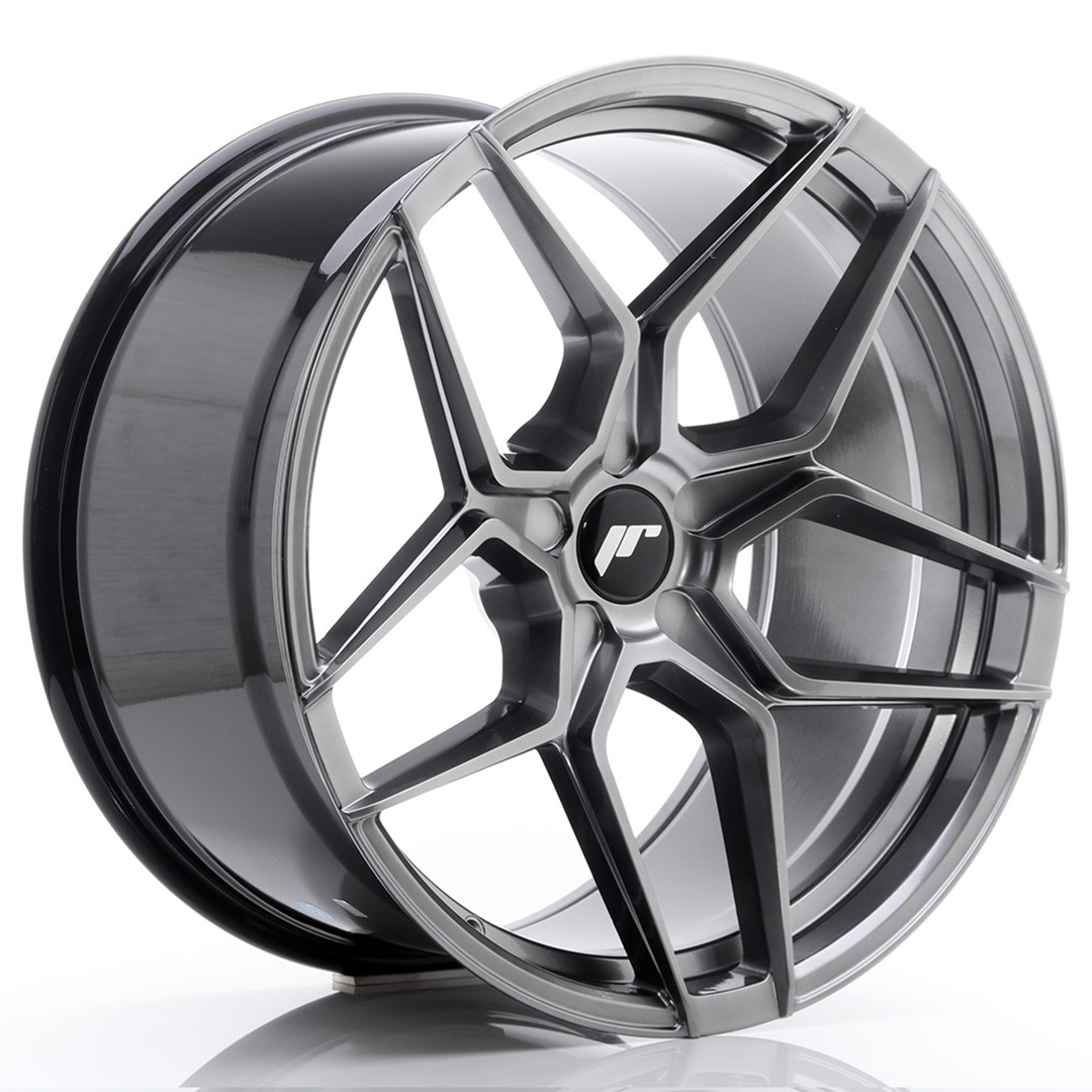 37932_0_24146 Llanta Japan Racing JR34 20x10,5 ET20-35 5H BLANK Hyper Black - Imagen 1