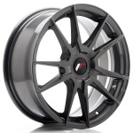 Llanta Japan Racing JR21 17x7 ET25-40 Blank Hyper Gray