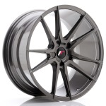 Llanta Japan Racing JR21 20x10 ET40 5H Blank Hyper Gray