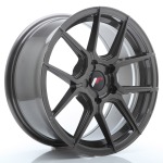 Llanta Japan Racing JR30 17x8 ET20-40 5H BLANK Hyper Gray